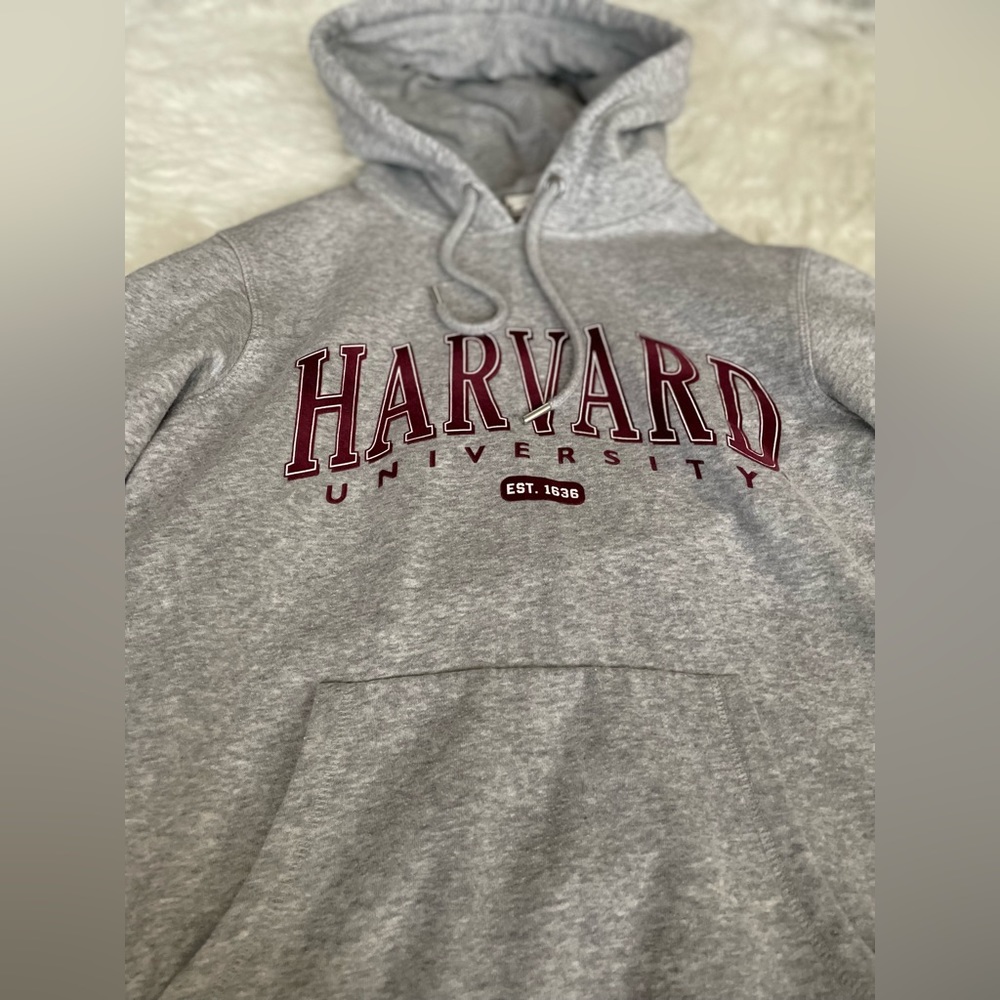 H&M Harvard Grey Sweatshirt - Unisex - Size XSmall